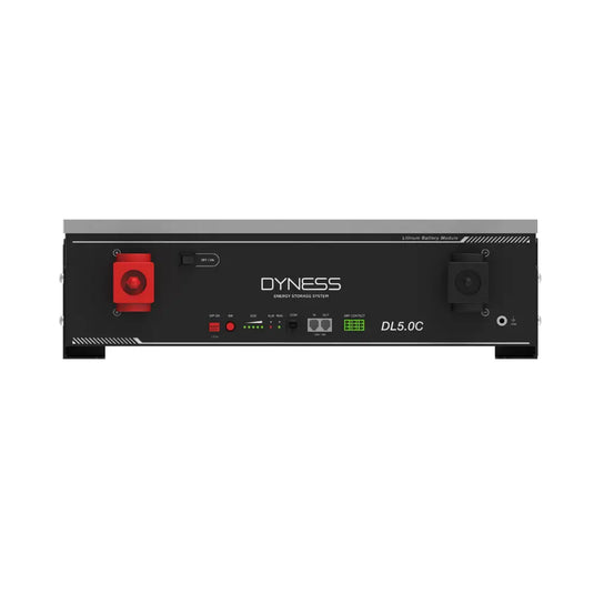 Bateria Solar de Lítio Dyness 5,12kWh 48V 100Ah LiFePO4 DLC5.0C DYNESS
