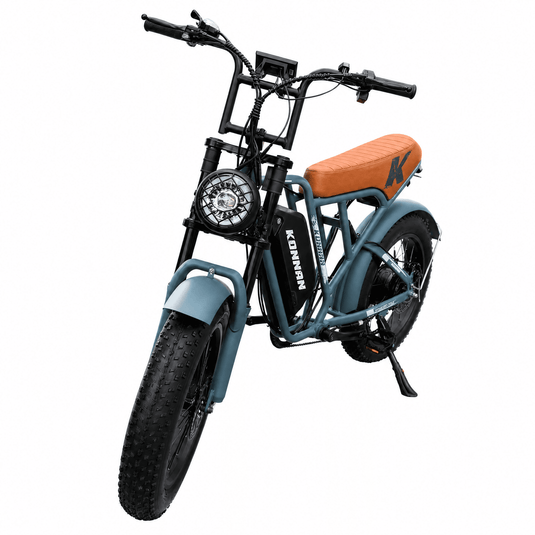 Bicicleta Elétrica 750W Konnan V8S Conquest Bat 48V 18,2 Ah Azul até 32km/h KONNAN