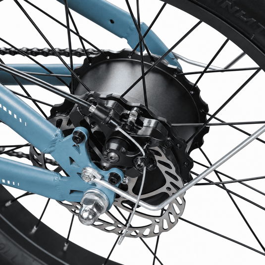 Bicicleta Elétrica 750W Konnan V8S Conquest Bat 48V 18,2 Ah Azul até 32km/h KONNAN