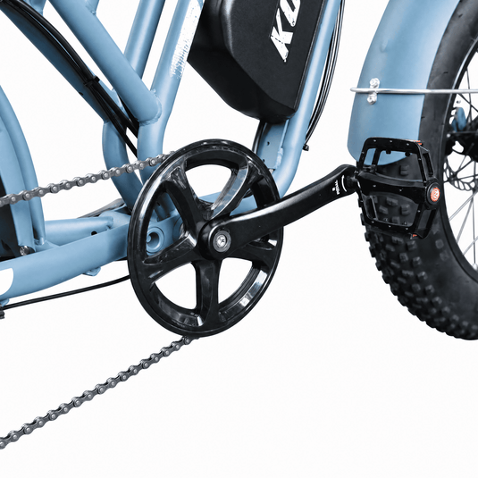 Bicicleta Elétrica 750W Konnan V8S Conquest Bat 48V 18,2 Ah Azul até 32km/h KONNAN