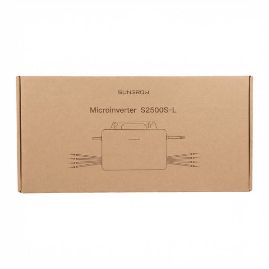 Microinversor Solar Sungrow Ongrid 2,5kW S2500S-L 220V 4MPPT Monitoramento Wifi SUNGROW