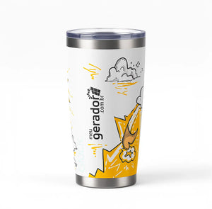 Copo Térmico Gluck CT Lucky 591ml Personalizado MeuGerador