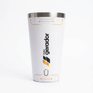 Copo Térmico Personalizado Gluck MeuGerador Sleek 473ml
