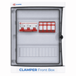 Clamper Front Box Inversor Trifásico 220V até 25KW CA 275V 20KA 3P 100A IP65