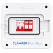 Clamper Front Box Inversor até 4KW CA 275V 20KA 2P 25A IP65