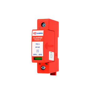DPS Clamper Front V 175V 45kA Classe 2 (Protetor C. Telef / Energ)