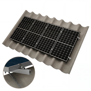 Estrutura de Energia Solar Para Telha Calhetão Para 4 Placas Perfil 2,40m