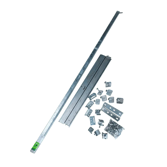 Estrutura de Fixação p/ 4 Painel Solo [Exclusivo com Kit Solar] MEUGERADOR