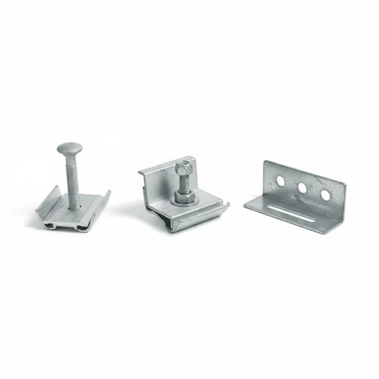 Estrutura de Fixação p/ 4 Painel Solo [Exclusivo com Kit Solar] MEUGERADOR