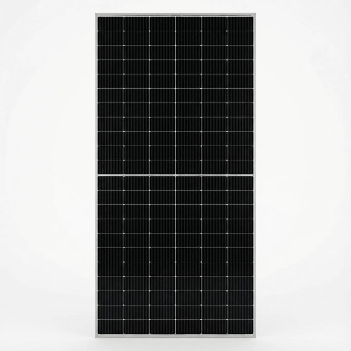 Painel Solar 610w Osda Bifacial Monocristalino Halfcell Ntype Prata