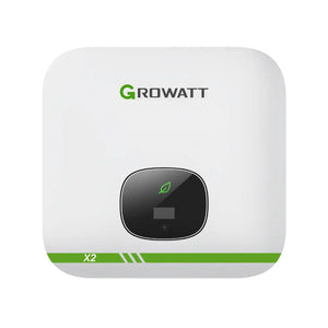 Inversor Solar Growatt Ongrid 6kW X2 MIN6000TL-X2 220V 2MPPT Monitoramento Wifi C/ AFCI