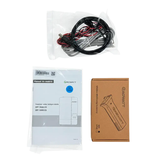 Inversor Controlador Solar Growatt Offgrid 3,5kW 48V 220V SPF ES Monofásico Senoidal 1MPPT Monitoramento Wifi GROWATT