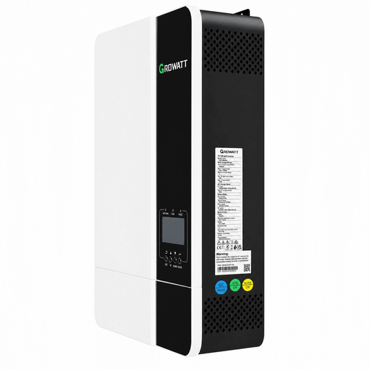 Inversor Controlador Solar Offgrid Growatt 5kW 48V 220V SPF ES Senoidal Monitoramento Wifi 1MPPT GROWATT