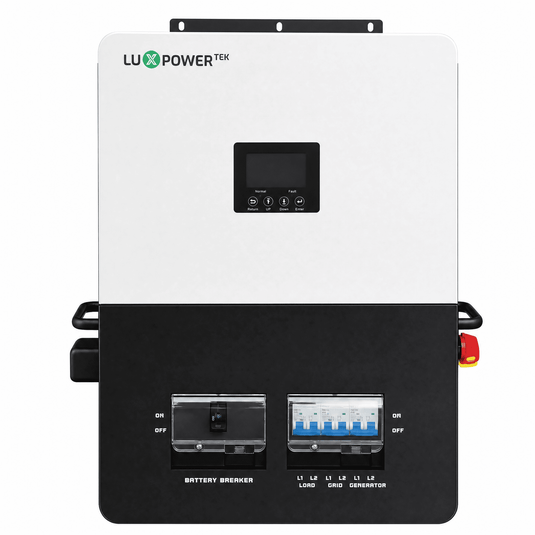 Inversor Solar Híbrido Luxpower 6kW 110/220V (SplitPhase) 2MPPT SNA-BR-6000 Monitoramento Wifi