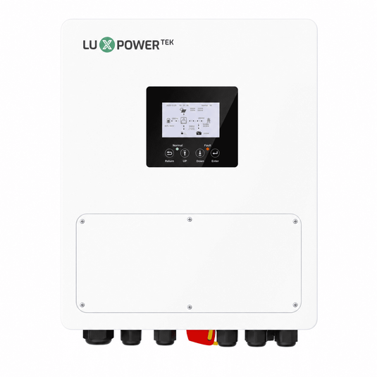 Inversor Solar Híbrido Luxpower 6kW 220V 2Mppt SNA6000-PRO 48V Monitoramento Wifi LUXPOWER