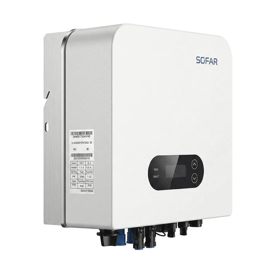 Inversor Solar Sofar Ongrid 7,5kW 7.5KTLM-G3 220V 2MPPT Monitoramento Wifi ( Ideal FASTTRACK ) SOFAR