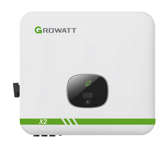 Inversor Solar Growatt Ongrid 20kW MID20KTL3-X2 Trifásico 380V 2MPPT Monitoramento Wifi GROWATT