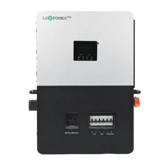 Inversor Solar Híbrido Luxpower 5KW 127/220V (SplitPhase) 2Mppt ECO-HÍBRIDO 5000 BR Monitoramento Wifi LUXPOWER