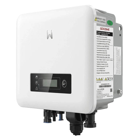 Inversor Solar Goodwe Ongrid 3,3kW GW3300-XS-30 220V 1MPPT Monitoramento Wifi GOODWE