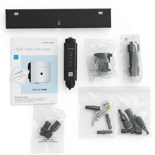 Inversor Solar Ongrid Livoltek 6kW GT1-6KD2 220V 2MPPT Monitoramento Wifi LIVOLTEK