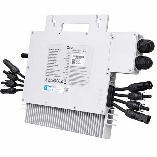Microinversor Solar Deye Ongrid 2,25kW SUN-S225G4-EU-Q0 220V 2MPPT Monitoramento Wifi
