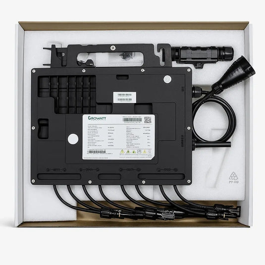 Microinversor Solar Growatt Neo 2,25kw2250M-X2 Mono 220V 4MPPT Monitoramento Wifi GROWATT