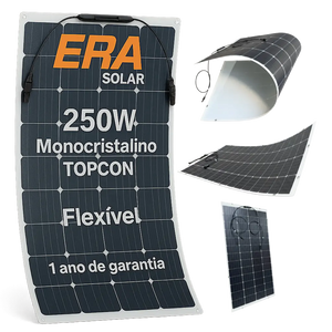 Painel Solar 250W Era Solar Flexível Monocristalino Topcon
