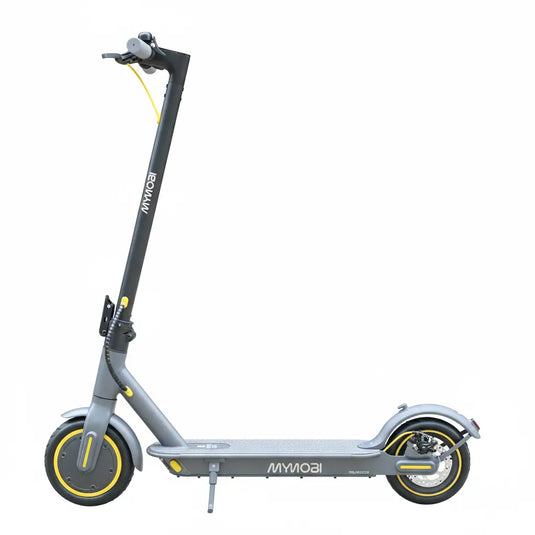 Patinete Elétrico Mymobi 350W Mb350-Pro Bat 36V 10Ah Cinza/Amarelo até 32km/h MYMOBI