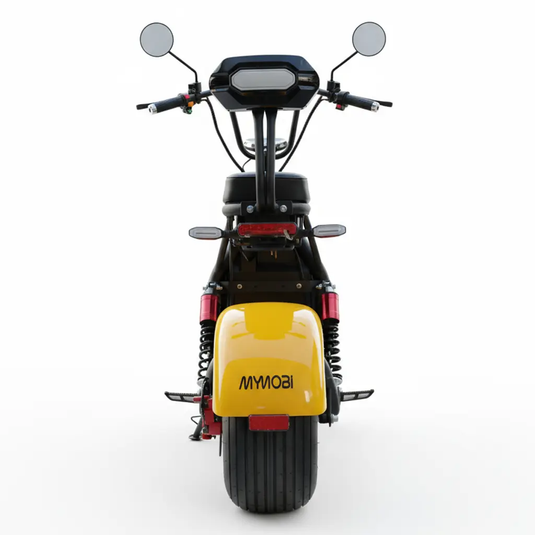 Scooter Elétrica Mymobi 2000W 20Ah 60V Amarelo até 50km/h até 2 Pessoas MYMOBI