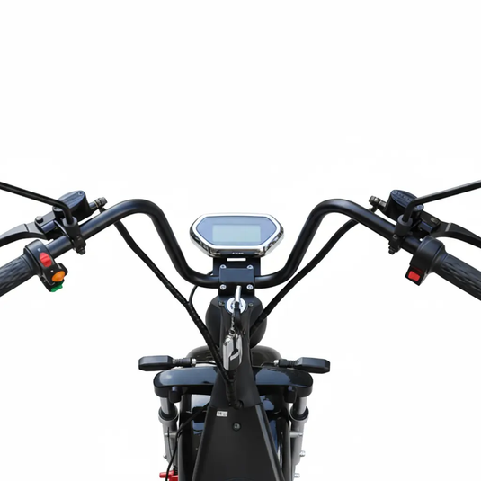 Scooter Elétrica Mymobi 2000W 20Ah 60V Preto até 50km/h 2 Pessoas MYMOBI