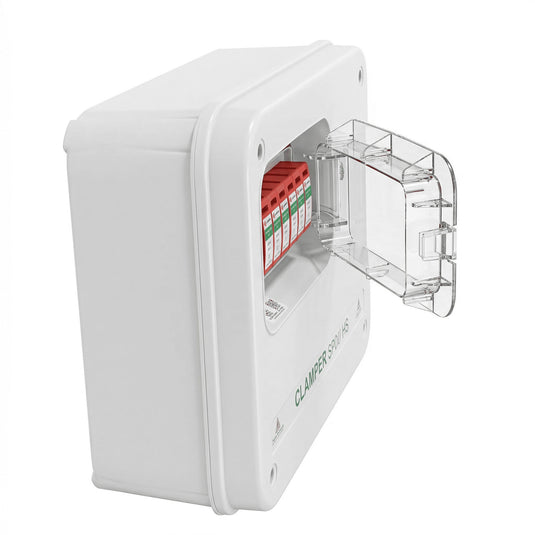 String Box Clamper 1000V 4 Entradas 2 Saídas 4E/2S 20A ou 2 Entradas 2 Saídas 2E/2S em 32A ou 4E/4S em 20A CLAMPER