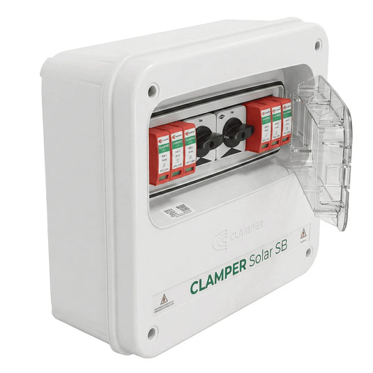 String Box Clamper 2 Entradas 2 Saídas SB 1000V 20A 2E/2S PC CLAMPER