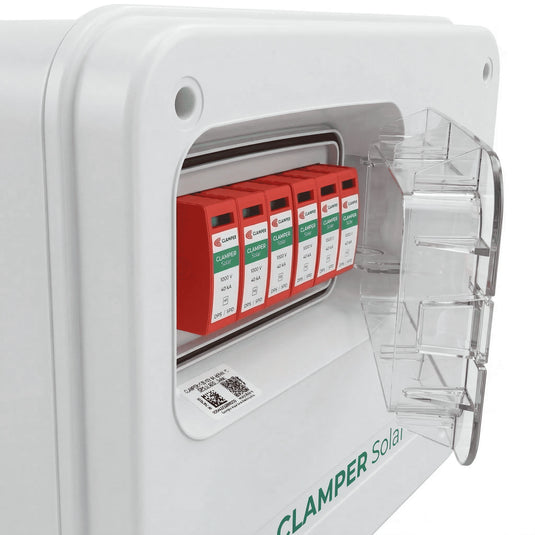 String Box Clamper 1000V 4 Entradas 2 Saídas 4E/2S 20A ou 2 Entradas 2 Saídas 2E/2S em 32A ou 4E/4S em 20A CLAMPER