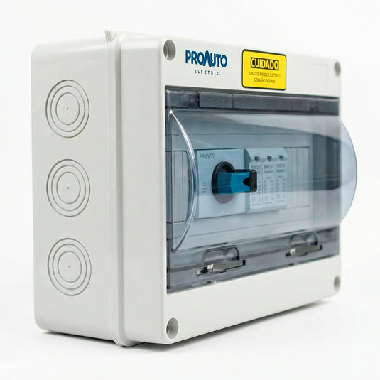 String Box ProAuto 2 Entradas 1 Saída 1040V 32A SBC-1E/2E-1S/2S-32A-1040VCC PROAUTO