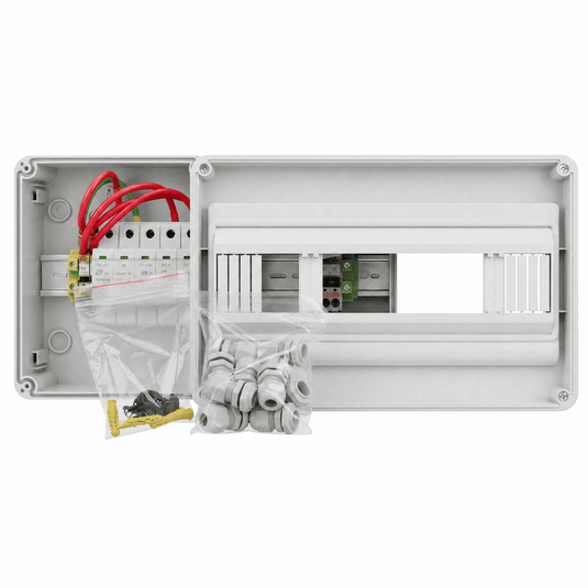 String Box ProAuto 2 Entradas 2 Saídas 1040V 2 x 23A SBC-1E/2E-1S/2S 15DIN PROAUTO