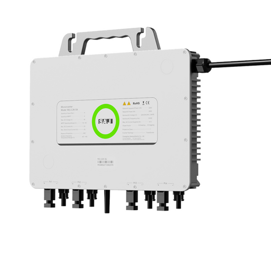 KIT ENERGIA SOLAR ONGRID 300KWH MÊS 2,34 KWP 4 PAINEL SUNOVA 585W MICRO SAJ 2,25KW 220V 4MPPT